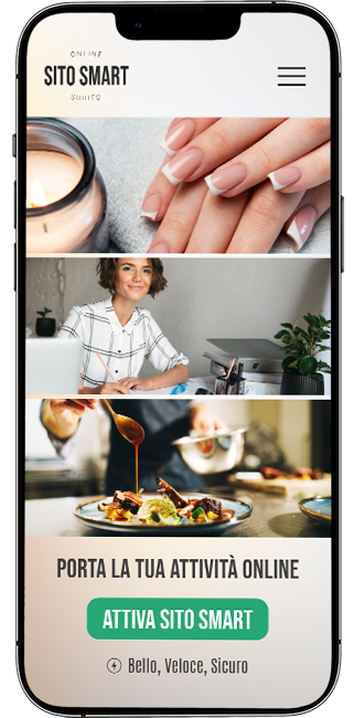 Sito Smart su smartphone